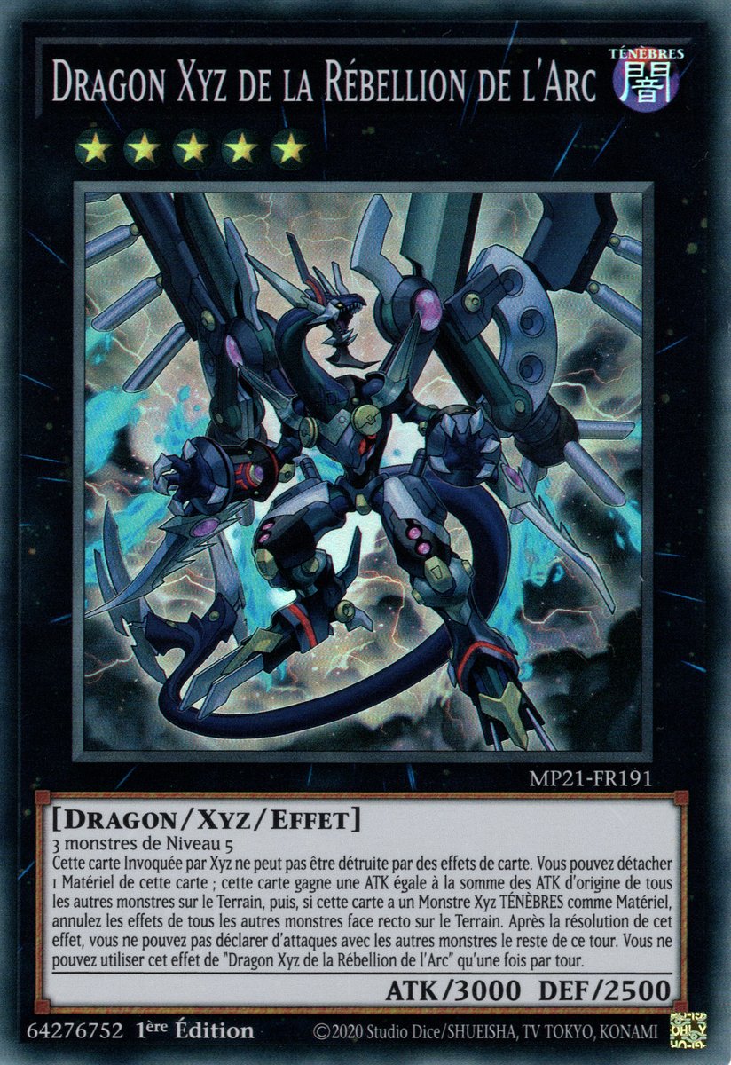 Arc Rebellion Xyz Dragon