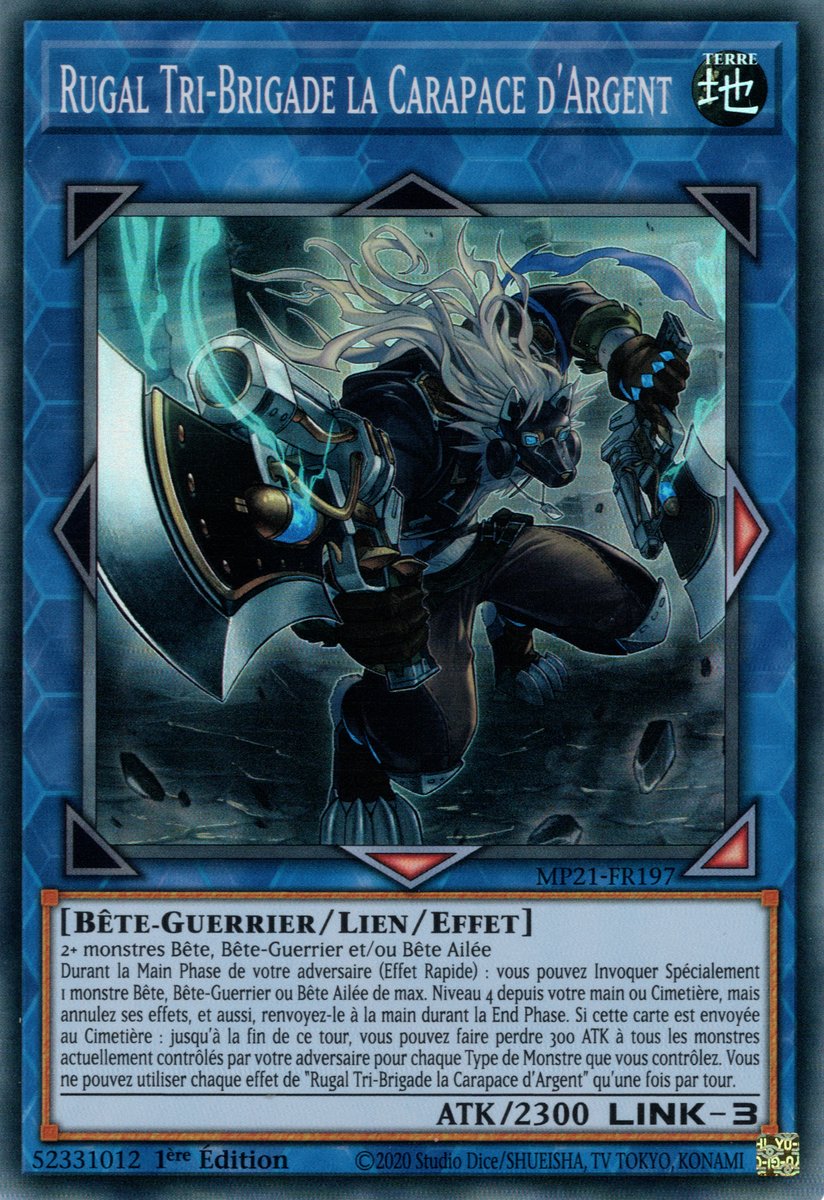 Tri-Brigade Rugal the Silver Sheller