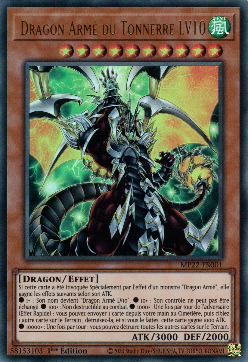 Dragon Armé du Tonnerre LV10