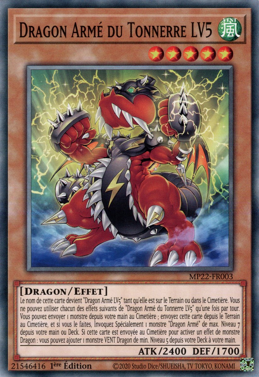 Dragon Armé du Tonnerre LV5