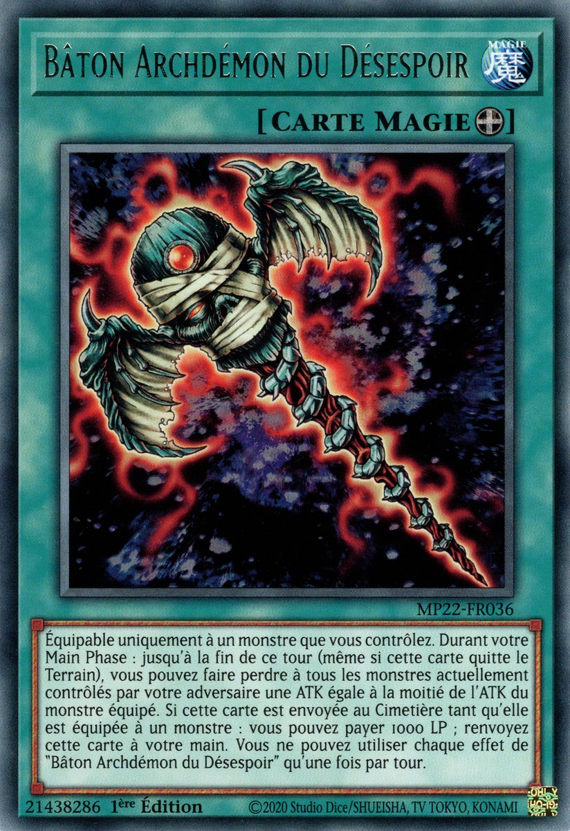 Archfiend's Staff of Despair