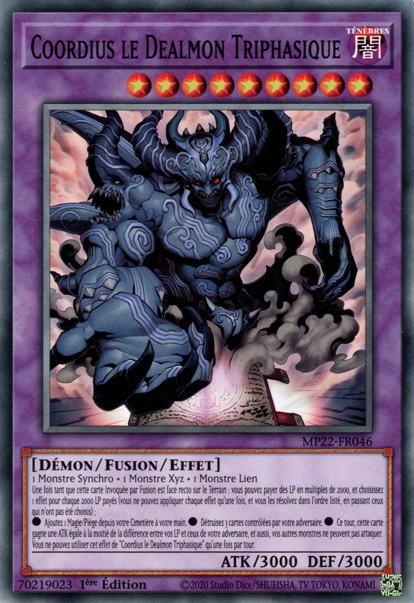 Coordius the Triphasic Dealmon