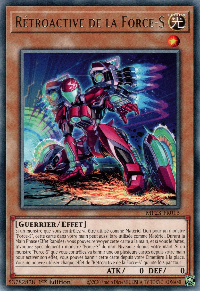 Rétroactive de la Force-S
