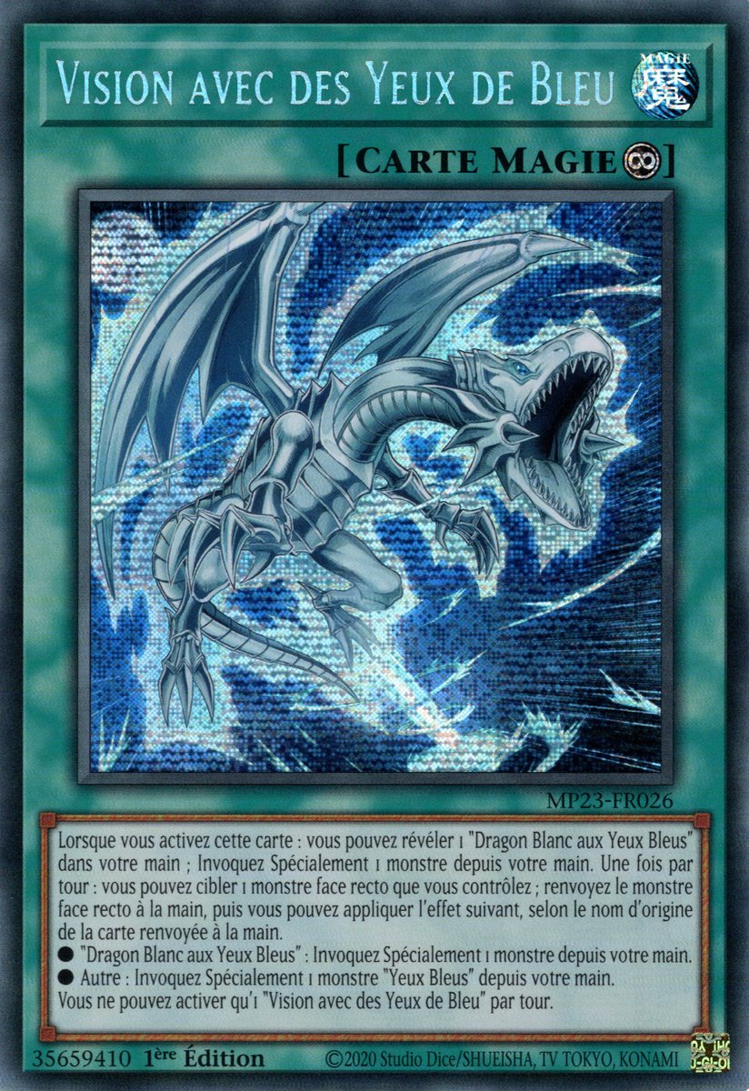 Vision avec des Yeux de Bleu