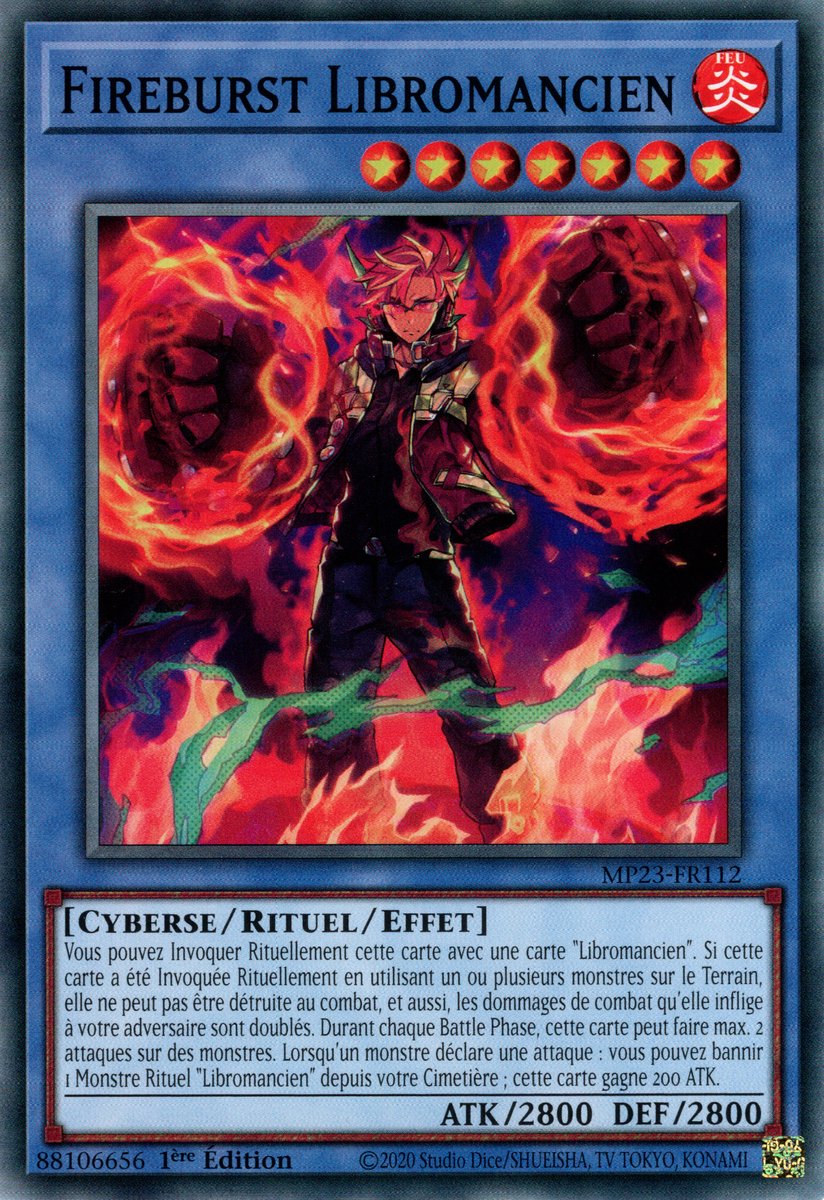 Fireburst Libromancien