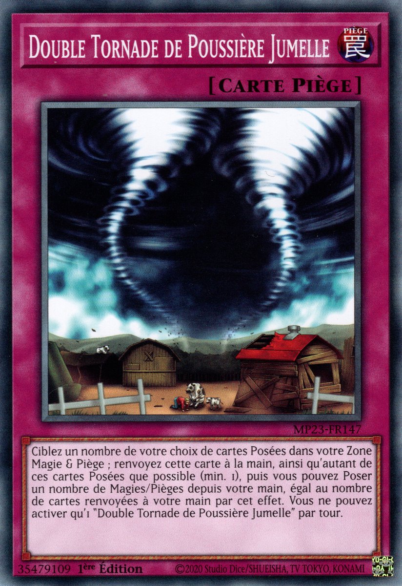 Double Tornade de Poussière Jumelle