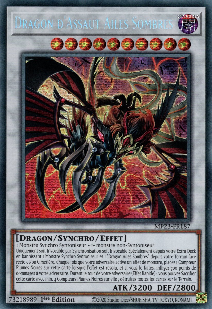 Dragon d'Assaut Ailes Sombres