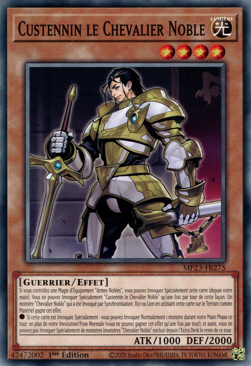Custennin le Chevalier Noble