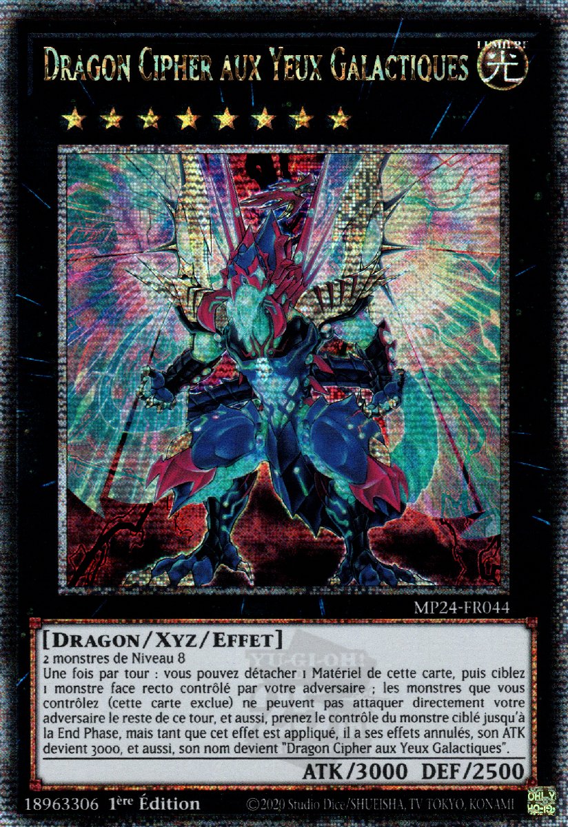 Dragon Cipher aux Yeux Galactiques