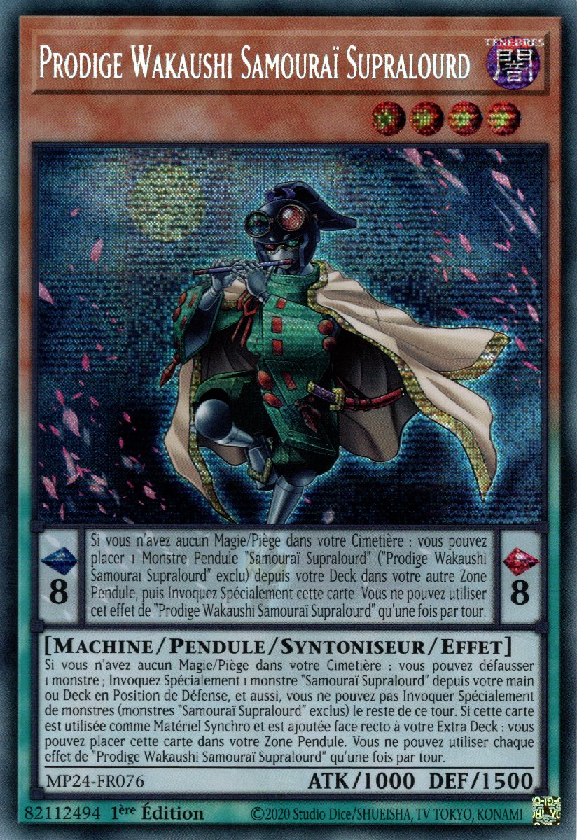 Prodige Wakaushi Samouraï Supralourd