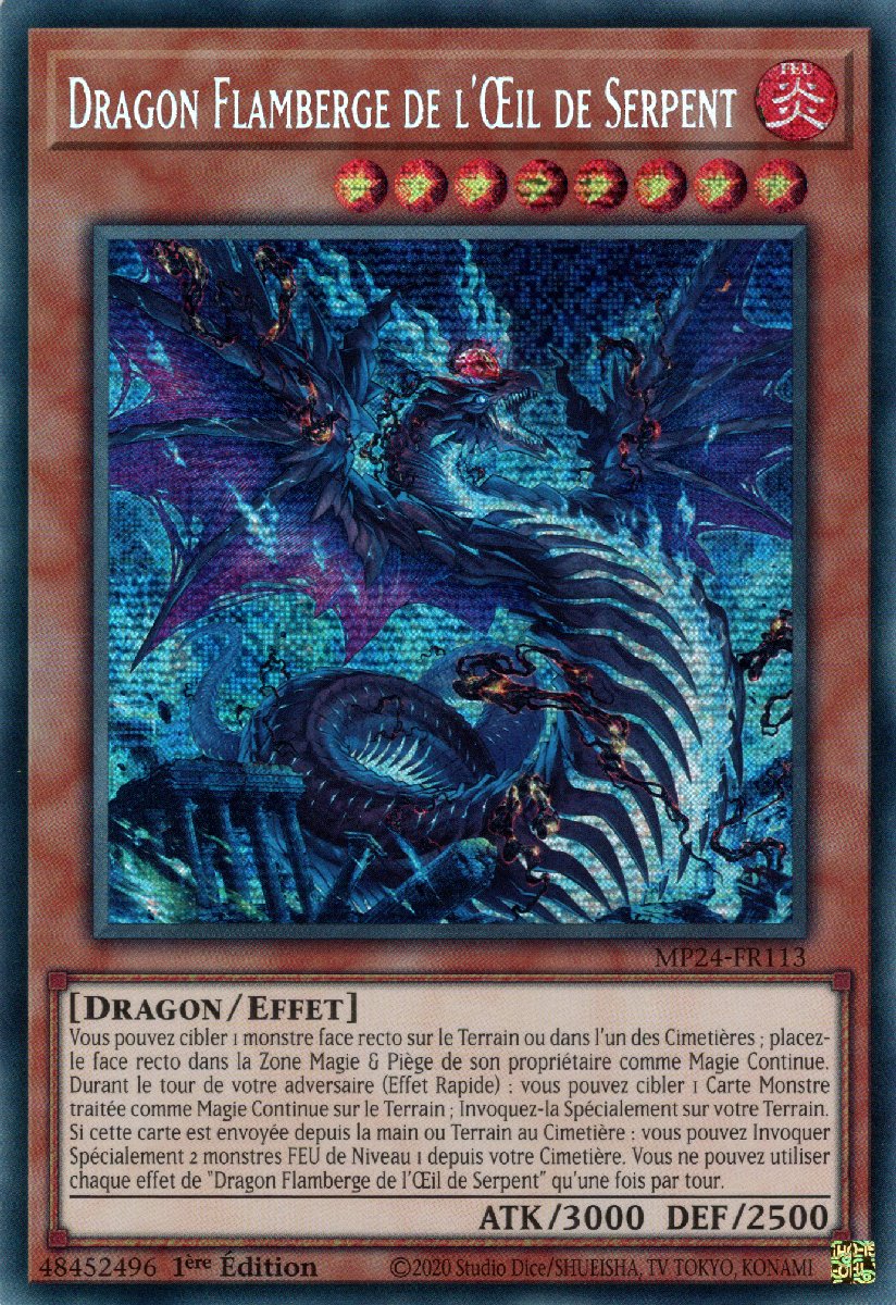 Dragon Flamberge de l'Œil de Serpent