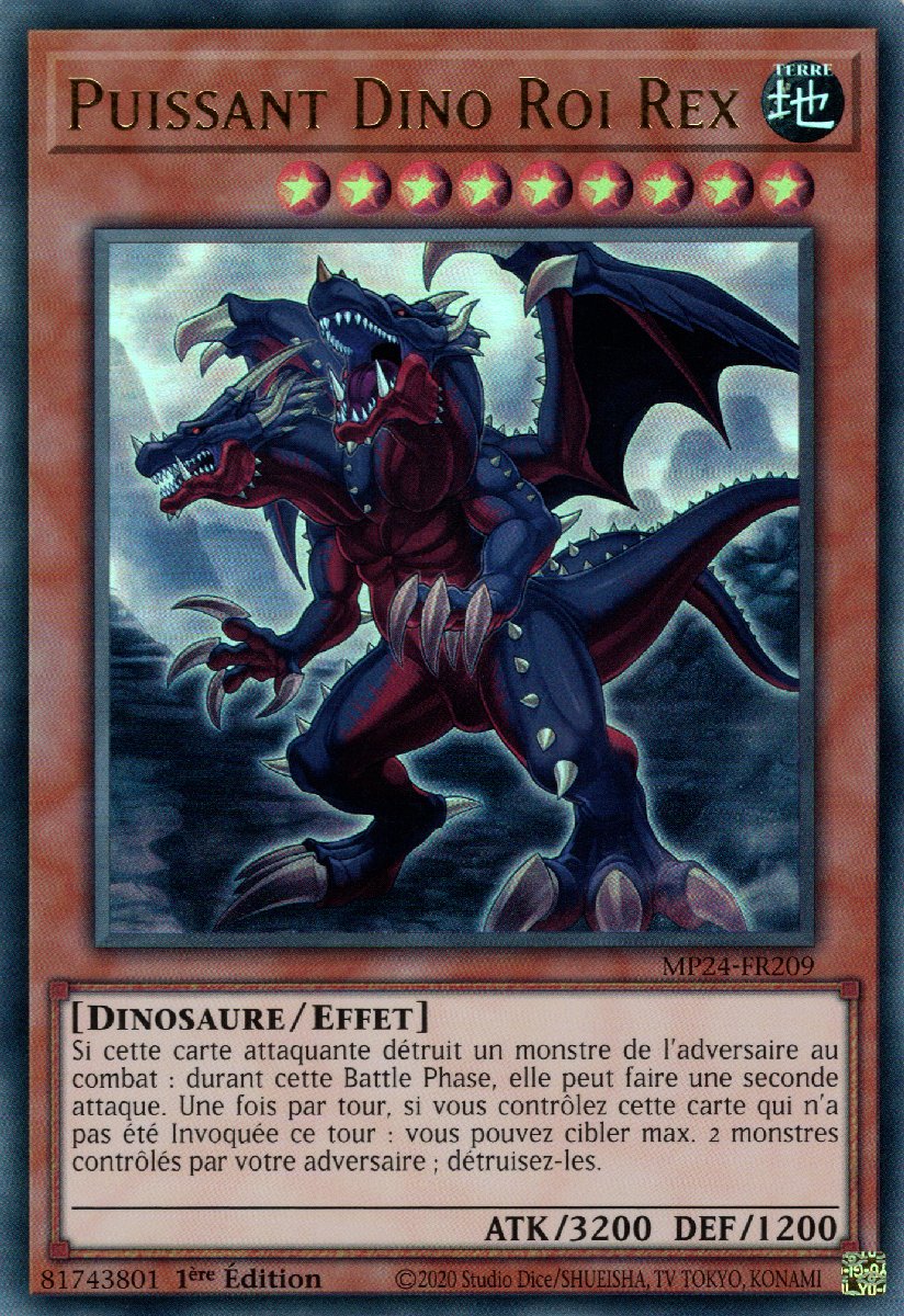 Puissant Dino Roi Rex