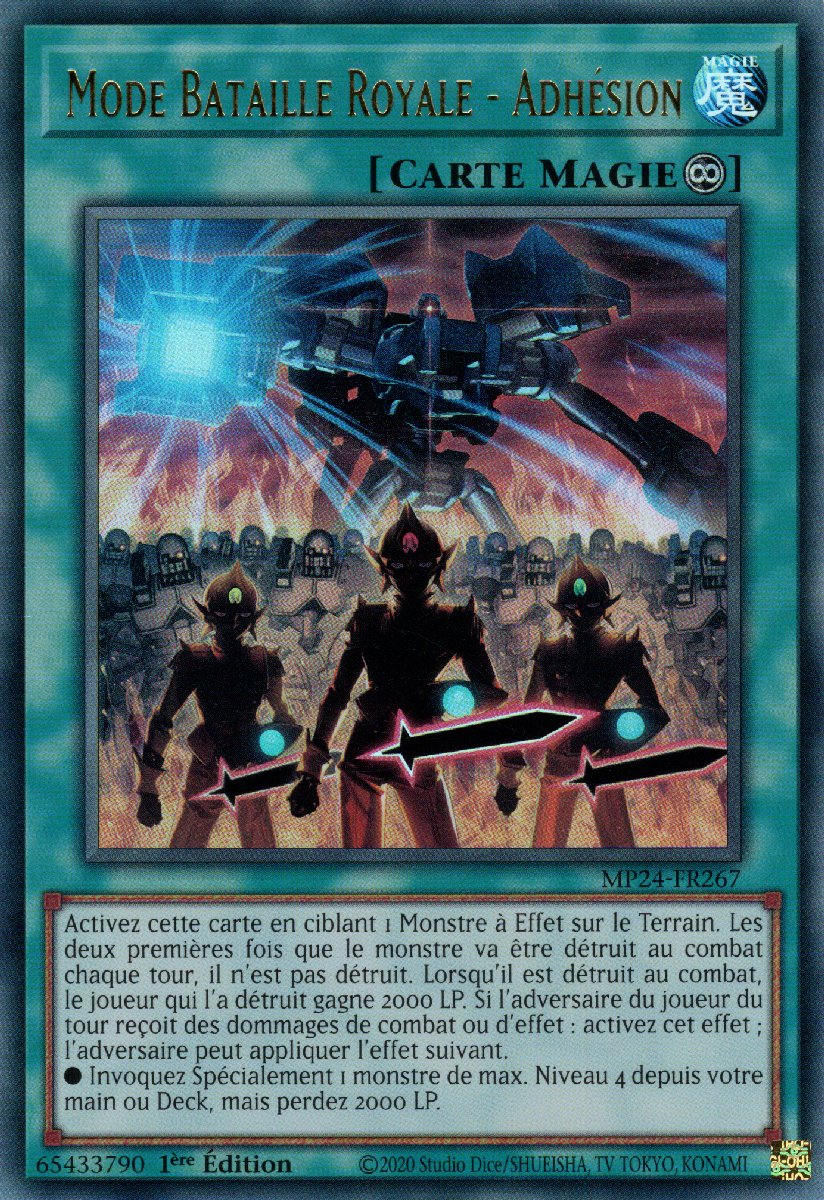 Mode Bataille Royale - Adhésion