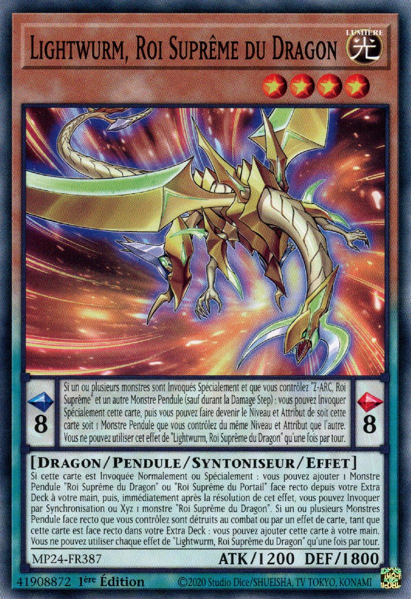 Lightwurm, Roi Suprême du Dragon