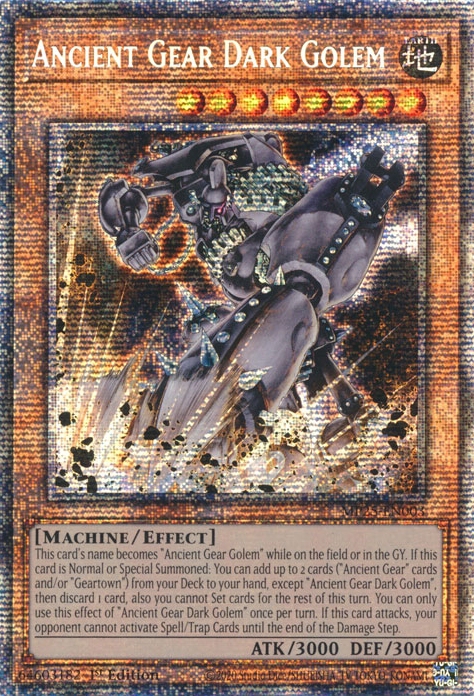 Ancient Gear Dark Golem