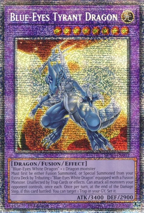 Blue-Eyes Tyrant Dragon