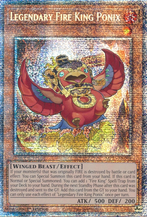 Legendary Fire King Ponix