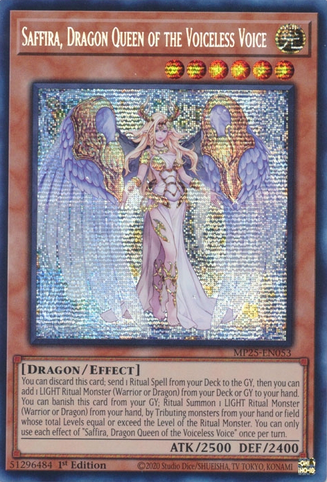 Saffira, Dragon Queen of the Voiceless Voice