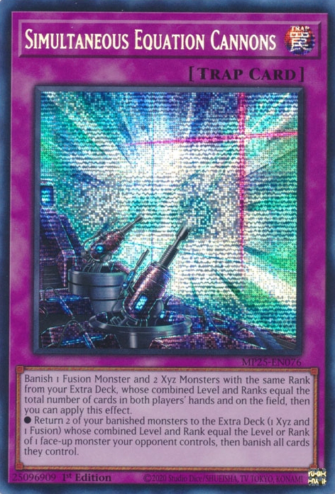 Simultaneous Equation Cannons