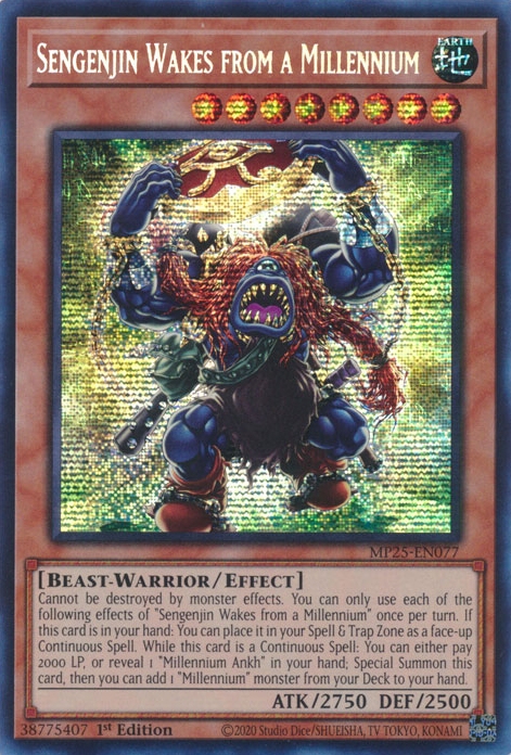 Sengenjin Wakes from a Millennium