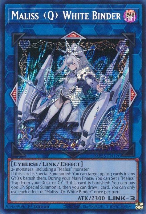 Maliss Q White Binder