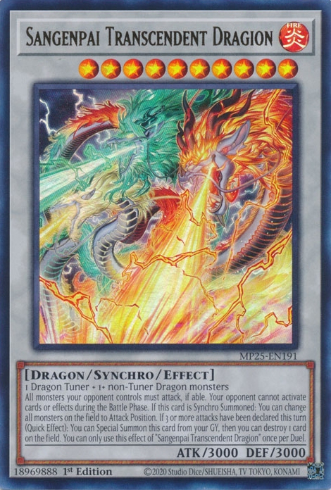 Sangenpai Transcendent Dragion