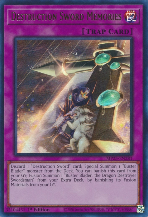 Destruction Sword Memories