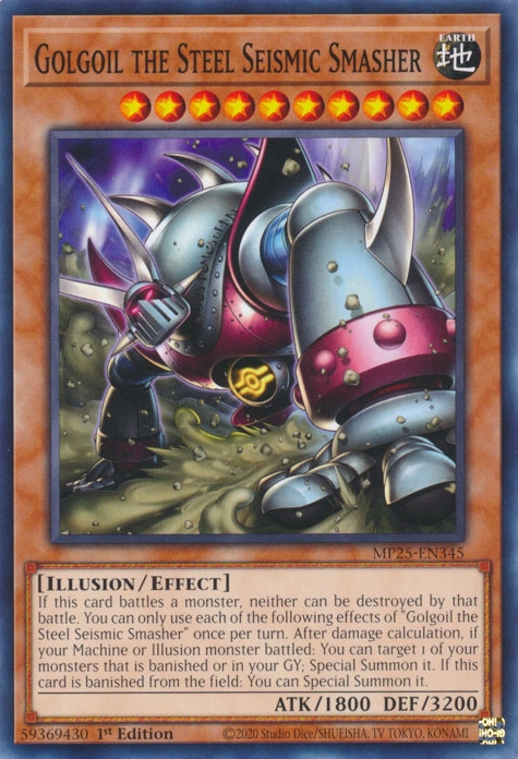 Golgoil the Steel Seismic Smasher
