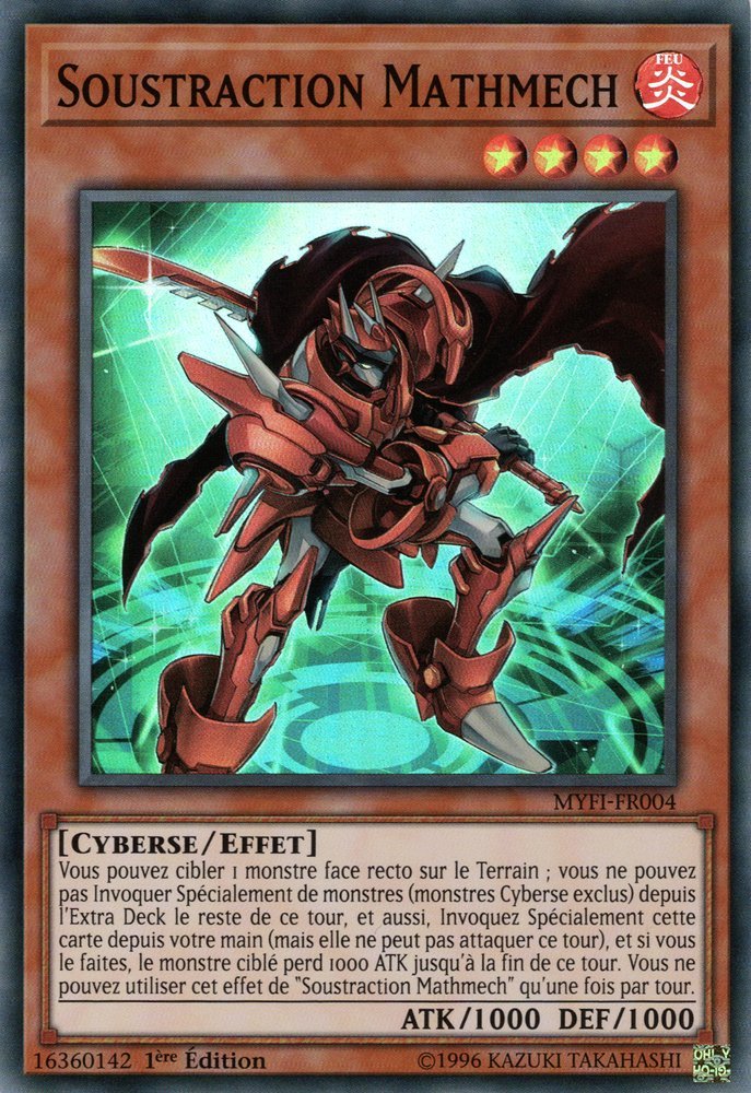 Soustraction Mathmech