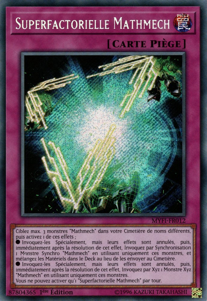 Superfactorielle Mathmech