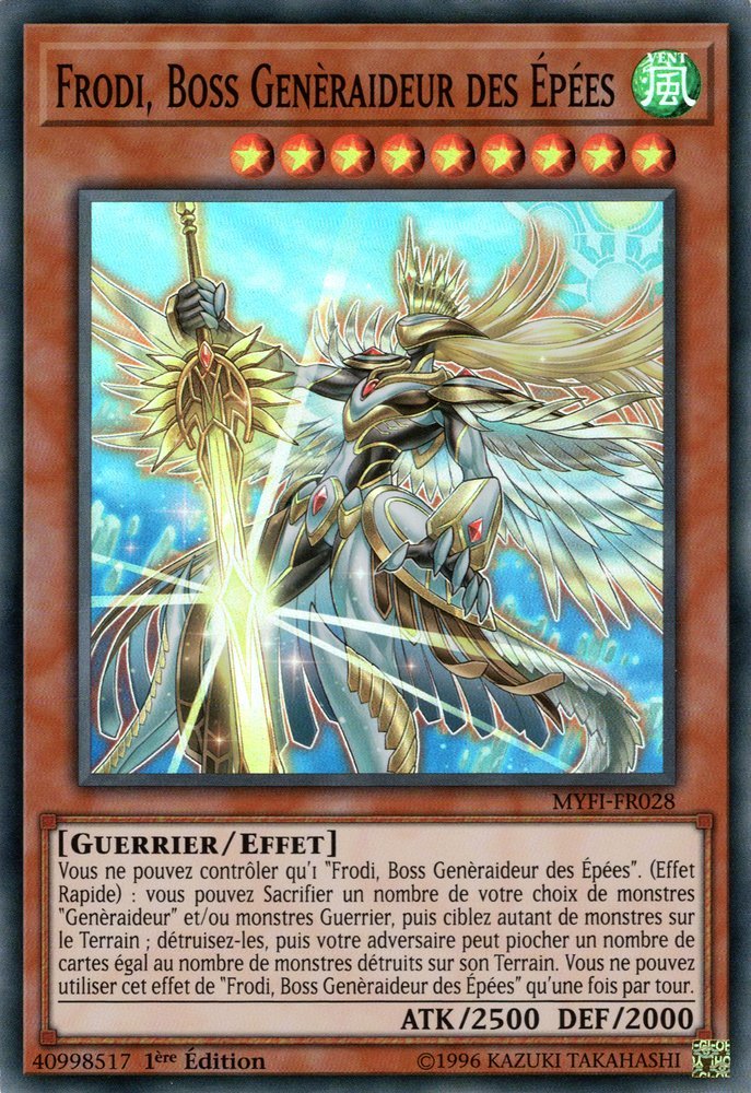 Frodi, Boss Genèraideur des Épées