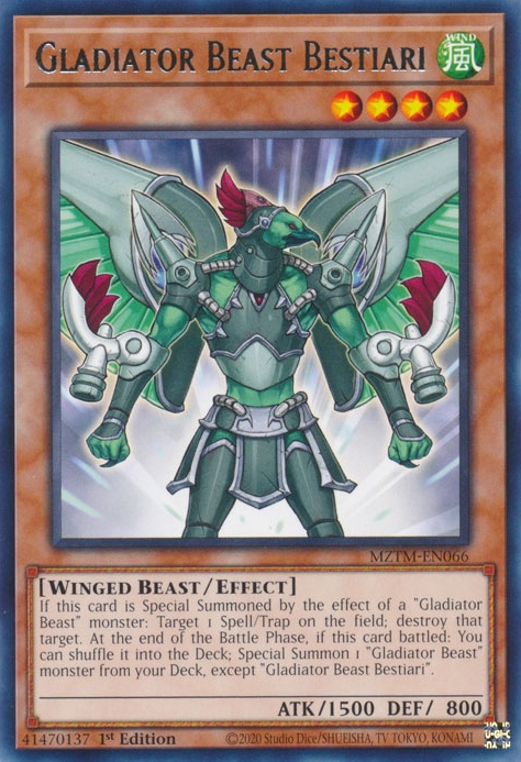 Bestiari, Bête Gladiateur