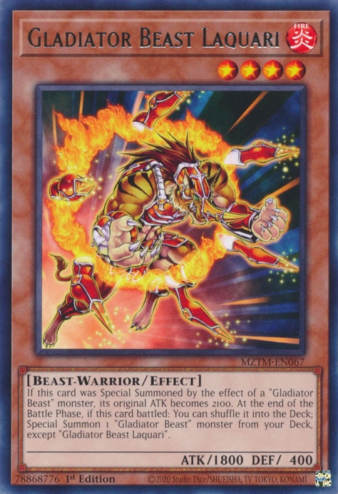 Laquearius, Bête Gladiateur