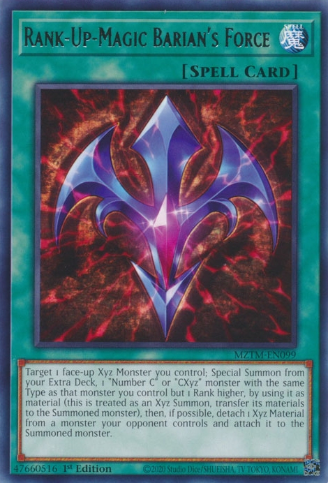 Force De Barian Magie-Rang-plus