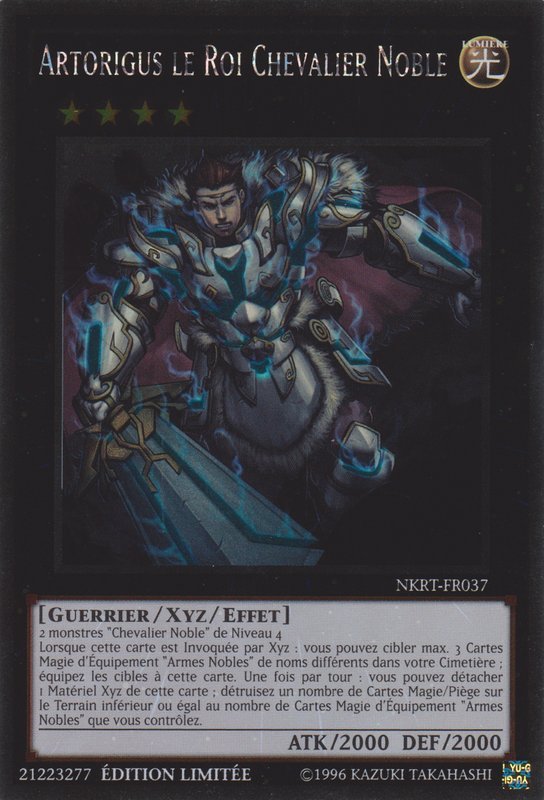 Artorigus Le Roi Chevalier Noble
