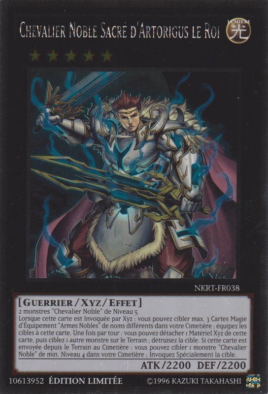 Chevalier Noble Sacré d'Artorigus le Roi