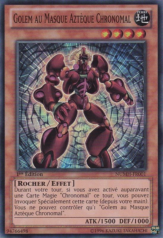 Chronomaly Aztec Mask Golem