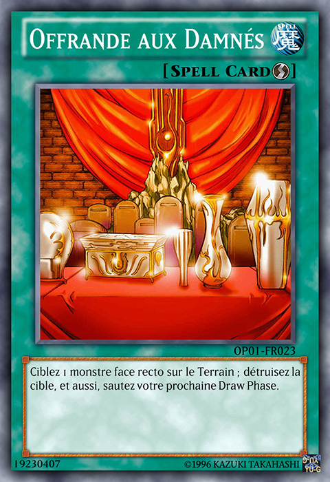 Offrande aux Damnés