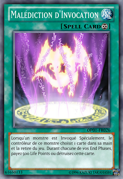 Malédiction d'Invocation