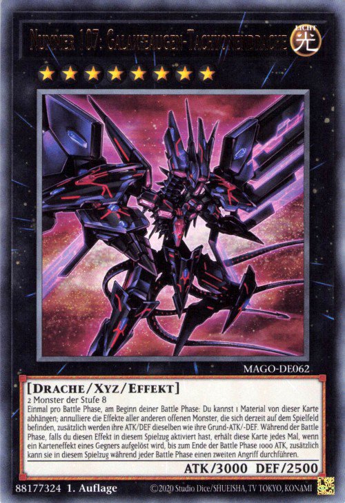 Numéro 107 : Dragon Tachyon Aux Yeux Galactiques