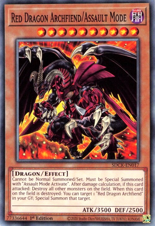 Dragon Rouge Archdémon/Mode Assaut