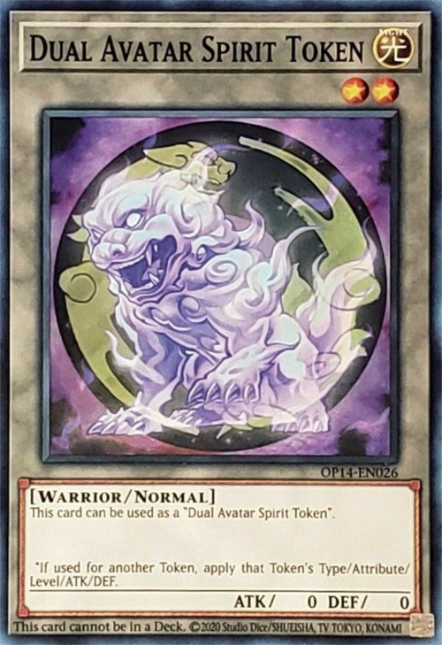 Dual Avatar Spirit Token