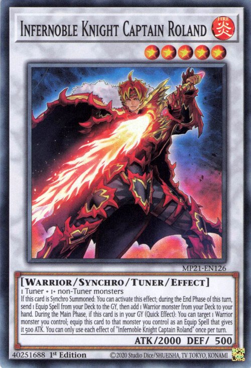Capitaine Roland, Chevalier Noble Inferno