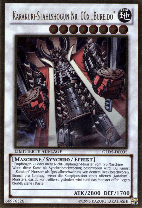 Karakuri 00X "Bureido" le Shogun d'Acier