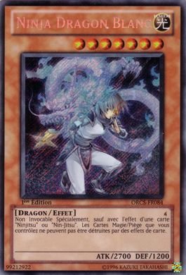 Ninja Dragon Blanc