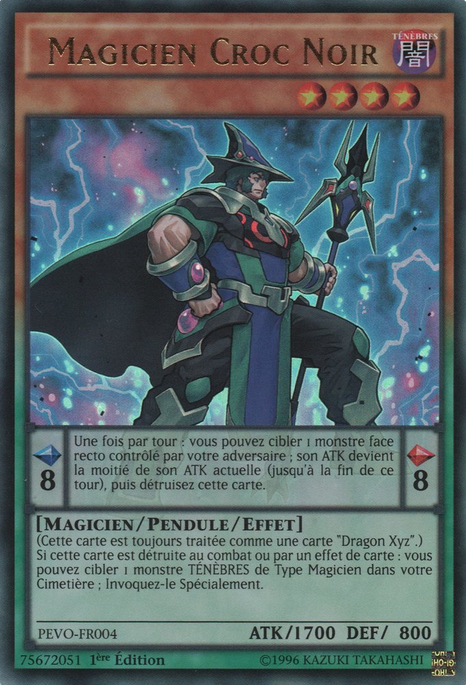 Magicien Croc Noir