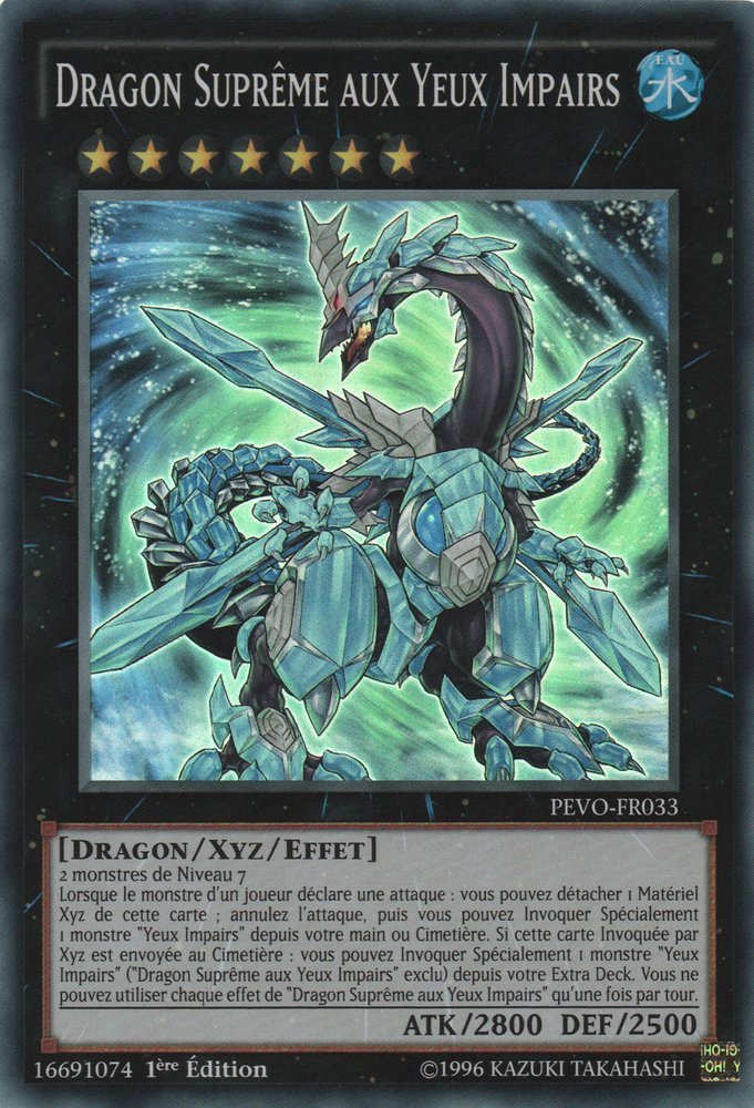Dragon Suprême aux Yeux Impairs