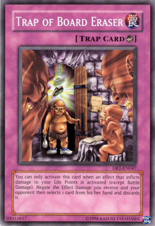 Trap of Board Eraser