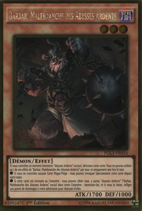 Barbar, Malebranche of the Burning Abyss
