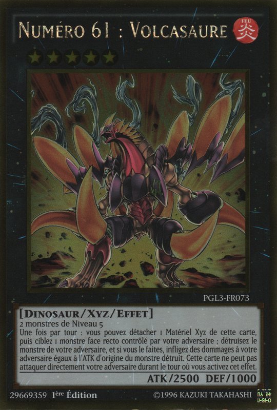 Number 61: Volcasaurus